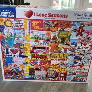 White mountain I Love Seasons 1000 pcs Puzzle